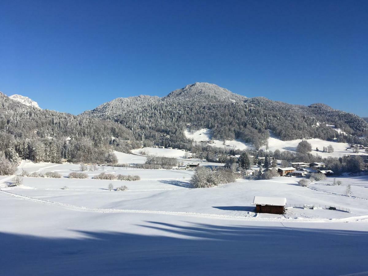 Ferienwohnung Haus Bergfrieden Berchtesgaden Exterior foto